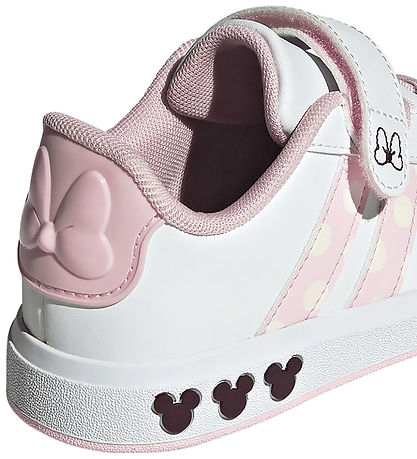 adidas Performance Sko - Grand Court Minnnie - Ftwwht/Clpink/Cwh