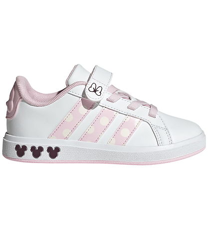 adidas Performance Sko - Grand Court Minnnie - Ftwwht/Clpink/Cwh