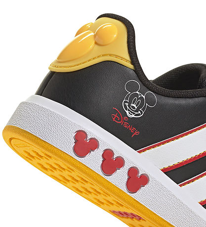 adidas Performance Sko - Grand Court Mickey EL - Cblack/Ftwwht/C