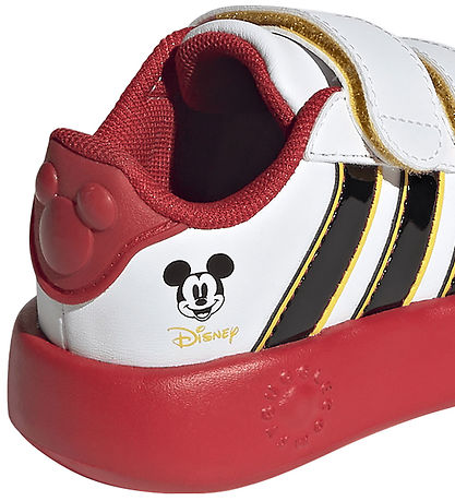 adidas Performance Sko - Grand Court Mickey - Ftwwht/Cblack/Bogo