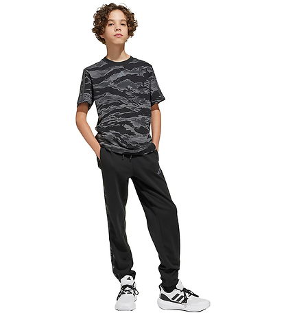 adidas Performance Sweatpants - J Camo FT PT - Black/Multco