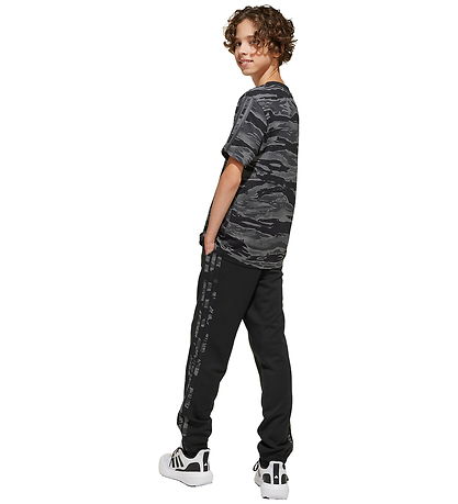 adidas Performance Sweatpants - J Camo FT PT - Black/Multco