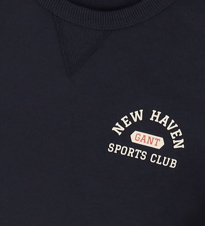 GANT Sweatshirt - Graphic - Evening Blue
