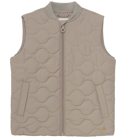 Minymo Vest - Quilted - Timber Wolf