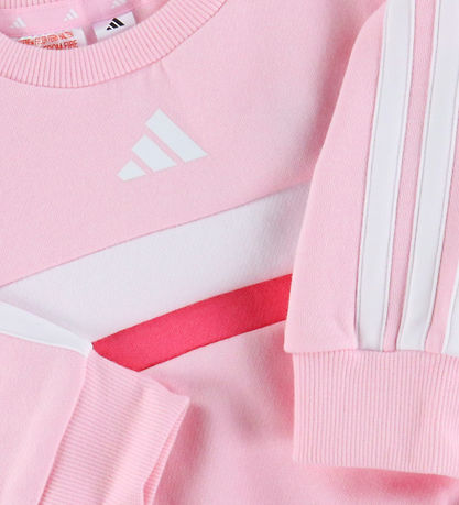 adidas Performance Sweatsæt - Clpink/Pnkfus/White