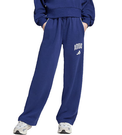 adidas Performance Sweatpants - JG CLGT W - Dkblue/White