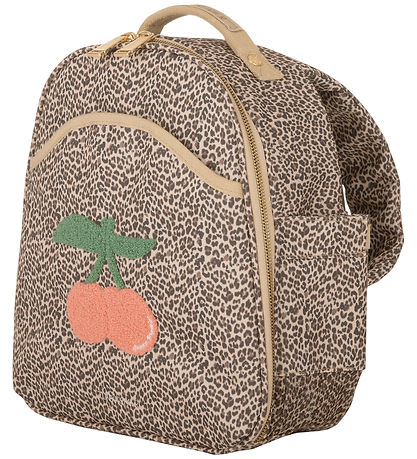 Jeune Premier Børnehavetaske - Ralphie - 10L - Leopard Cherry