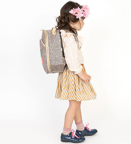 Jeune Premier Børnehavetaske - Ralphie - 10L - Leopard Cherry