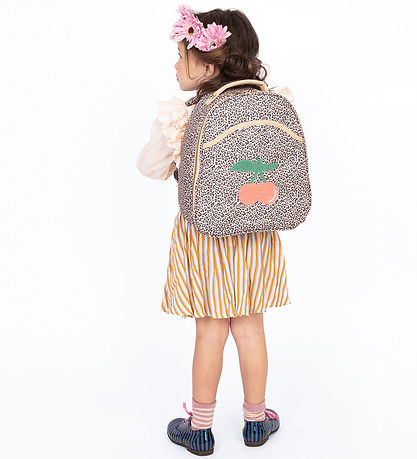 Jeune Premier Børnehavetaske - Ralphie - 10L - Leopard Cherry