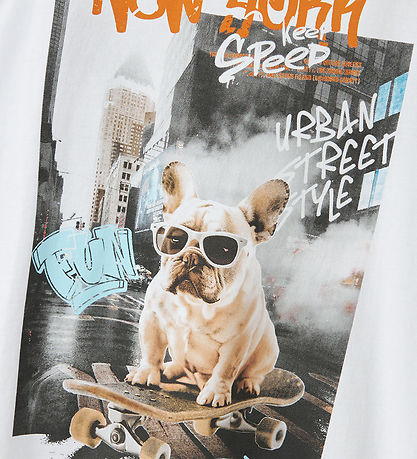 Name It T-shirt - NkmVoto - 2-pak - Navy Blazer/Bright White