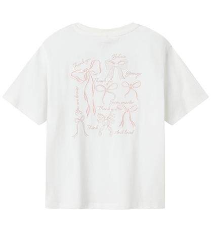 Name ItT-shirt - NkfKatalin - Bright White