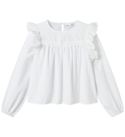 Name It Skjorte - NkfKanya - Bright White