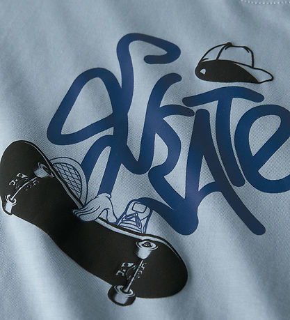 Name It T-shirt - NkmLeroy - Dusty Blue