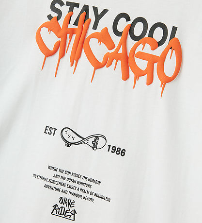 Name It T-shirt - NkmLeroy - Bright White