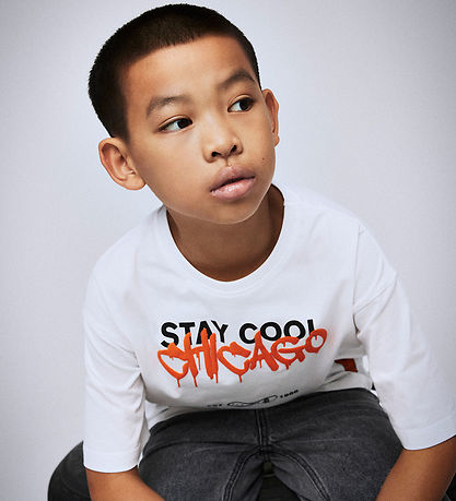 Name It T-shirt - NkmLeroy - Bright White