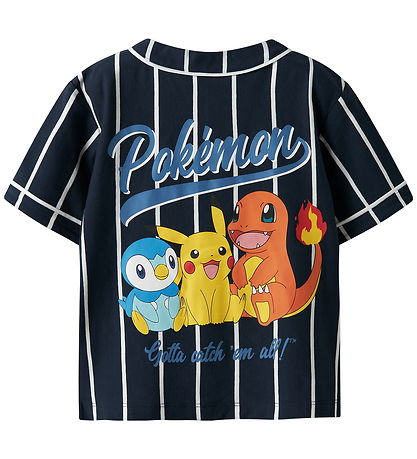 Name It Skjorte - NmmMaska - Pokémon - Navy Blazer