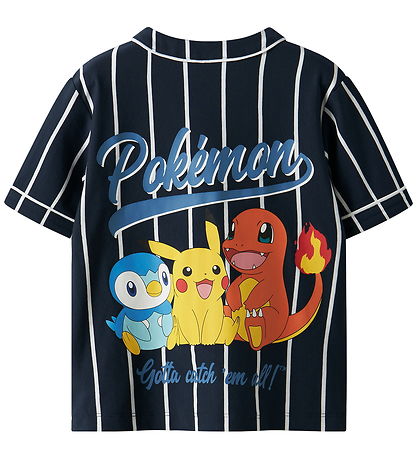 Name It Skjorte - NkmMaska - Pokémon - Navy Blazer
