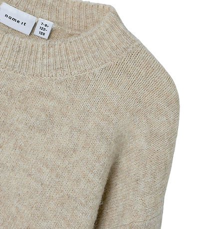 Name It Bluse - Strik - NkfDiana - Humus