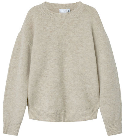 Name It Bluse - Strik - NkfDiana - Humus