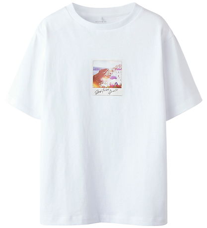 Name It T-shirt - NkmFfrode - Bright White