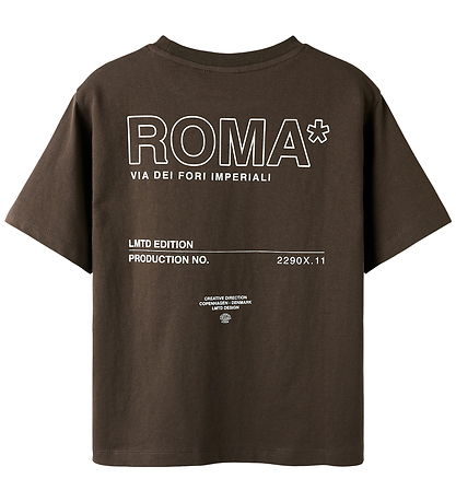 Name It T-shirt - NkmFelix - Chocolate Brown