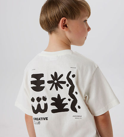 Name It T-shirt - NkmFelix - Cloud Dancer