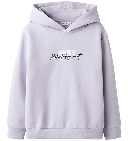 Name It Hættetrøje - NkfFinine - Misty Lilac