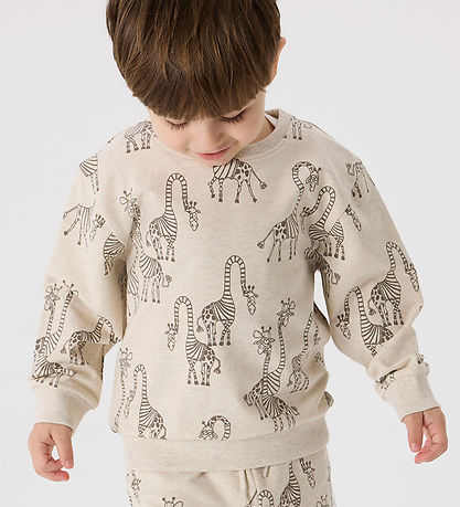 Name It Sweatshirt - NmmFreddie - Peyote Melange