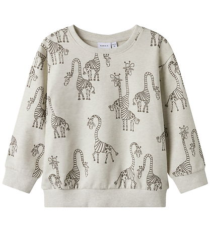 Name It Sweatshirt - NmmFreddie - Peyote Melange