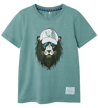 Name It T-shirt - NkmPtakala - Mineral Blue