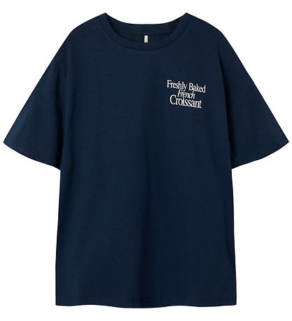 Name It T-shirt - NkmDuster - Ombre Blue/Croissant