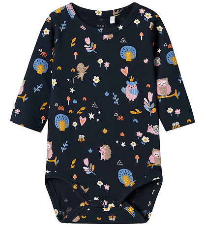 Name It Body l/æ - NbfVandora - Dark Sapphire/Birds