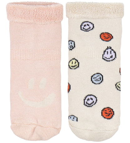 Molo Strømper - Bambus/Viskose - Nodda - 2-pak - Rose Cloud