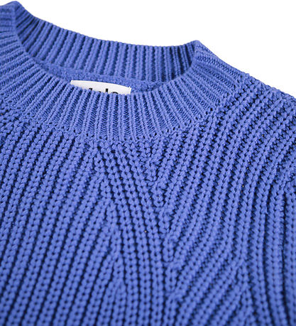 Molo Bluse - Strik - Gillis - Violet Blue