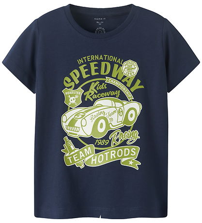 Name It T-shirt - NmmKarlton - Mood Indigo