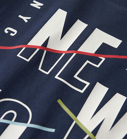 Name It T-shirt - NkmKingston - Mood Indigo