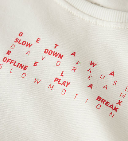 Name It T-shirt - NkmKingston - Coconut Milk