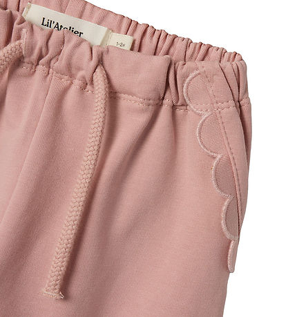Lil Atelier Sweatpants - NbfOmads Loose - Misty Rose
