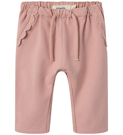 Lil Atelier Sweatpants - NbfOmads Loose - Misty Rose