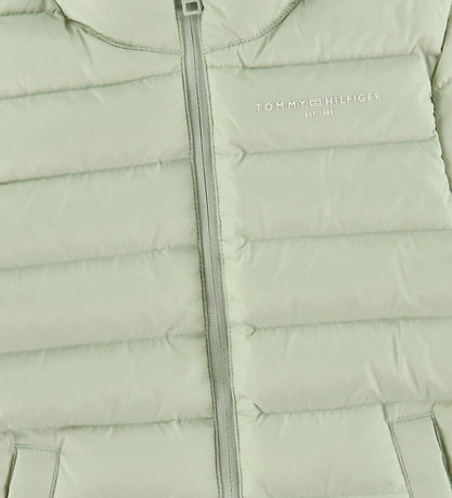 Tommy Hilfiger Dunjakke - Misty Sage Green