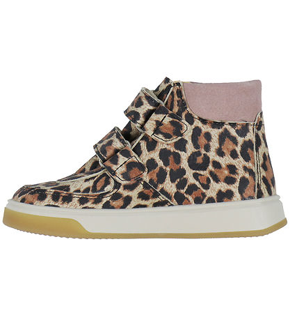 Angulus støvler - Tex - Beige Leo/Faded Rose