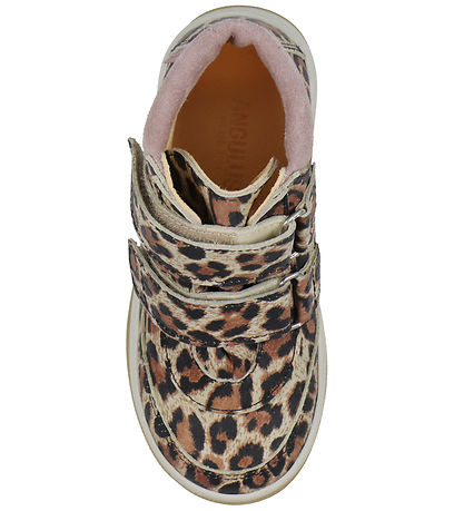 Angulus støvler - Tex - Beige Leo/Faded Rose