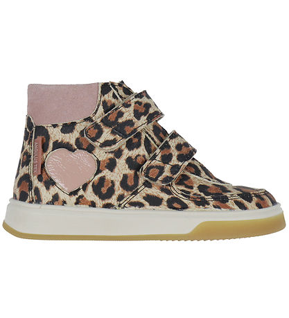 Angulus støvler - Tex - Beige Leo/Faded Rose