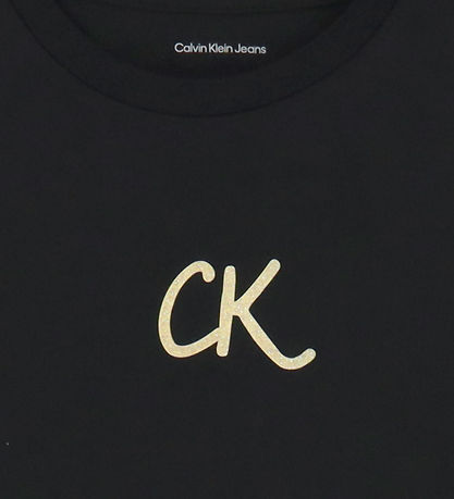 Calvin Klein T-Shirt - Glitter - Ck Black