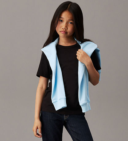 Calvin Klein  T-shirt - Mono Mini Badge - Ck Black