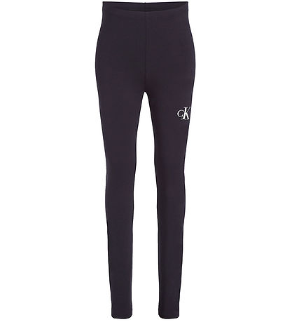 Calvin Klein Leggings - Ck Logo - Ck Black