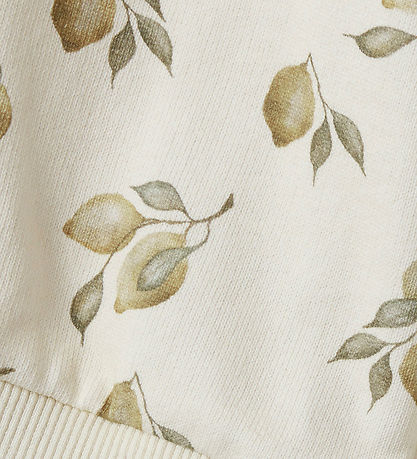 Lil' Atelier Sweatshirt - NmnJobo - Turtledove/Lemons