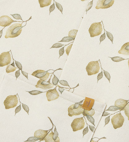 Lil' Atelier Smækbukser - Sweat - NbnJobo - Turtledove/Lemons