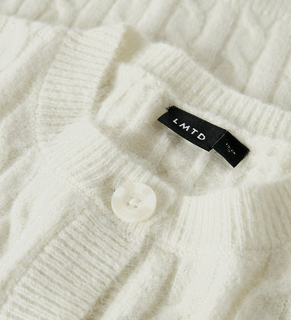 LMTD Cardigan - Strik - NlfKave - Antique White