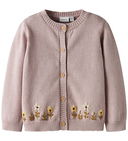 Name It Cardigan - Strik - NmfKanja - Burnished Lilac